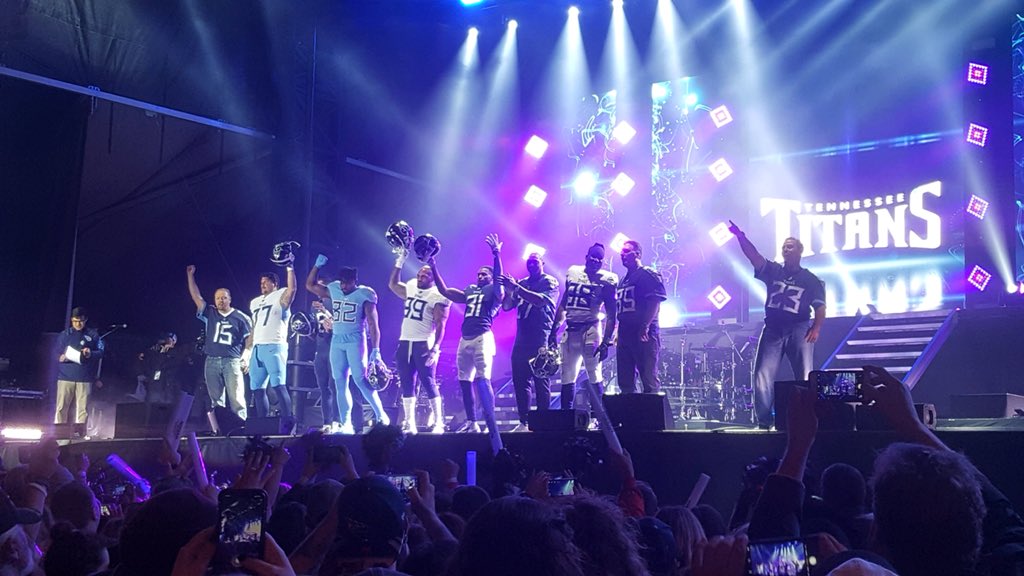 Titans unveil their new uniforms | The Game Nashville