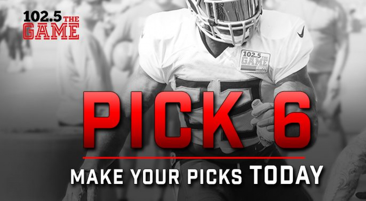 PICK 6 - WEEK OF 1/9/21