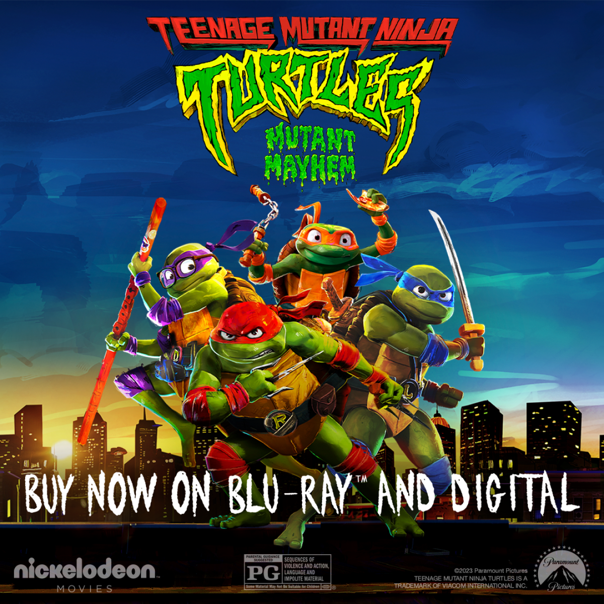 Teenage Mutant Ninja Turtles: Mutant Mayhem - Register to Win