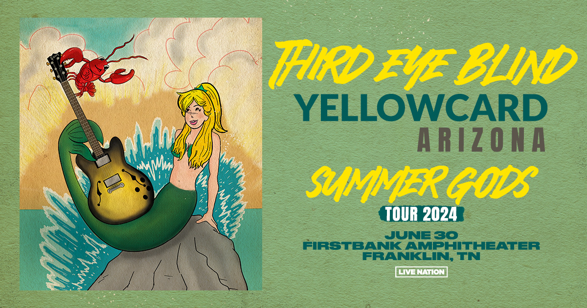 Enter-To-Win Third Eye Blind with Special Guests, Yellowcard & ARIZONA