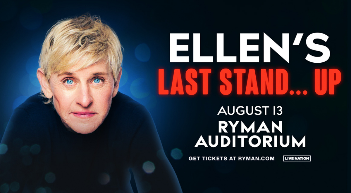 Ellen DeGeneres presents Ellen’s Last Stand… Up