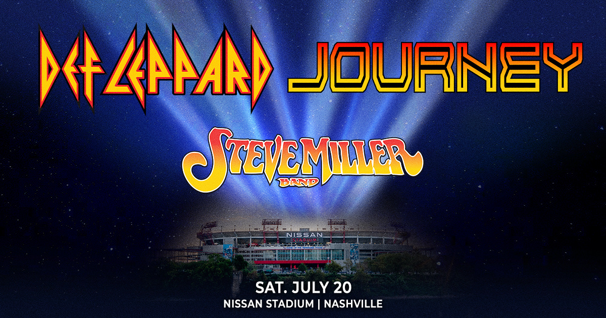 Def Leppard, Journey, & Steve Miller Band