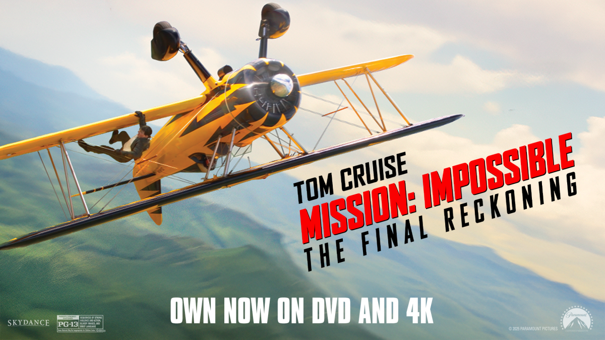 Mission: Impossible - The Final Reckoning on DVD and 4K
