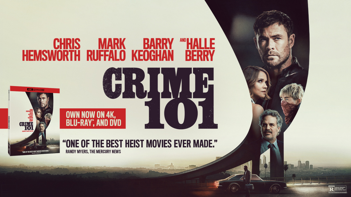 Crime 101 on Blu-ray